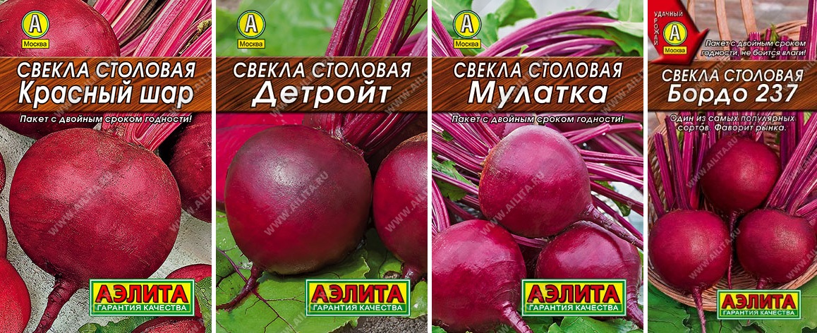 Набор семян Свеклы 4 сорта